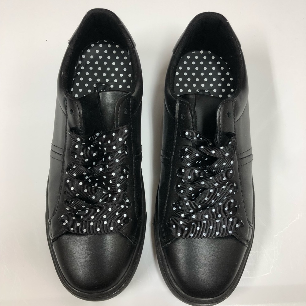 Zara Sneakers with Polka Dot laces